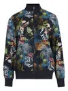 Lygia & Nanny Floral-print Zip-front Jacket In Multi
