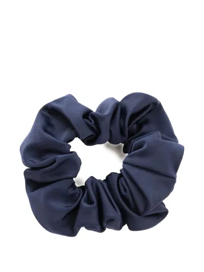 Lygia & Nanny Fru Fru Lola Hair Scrunchie In Blue