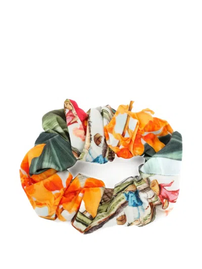 Lygia & Nanny Fru Fru Lola Printed Hair Accessory In Multi