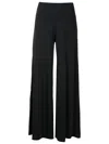Lygia & Nanny Gardens High-waisted Palazzo Pants In Black