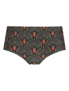 Lygia & Nanny Geometric-print Swimming Trunks In Black