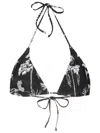 Lygia & Nanny Hanna Triangle-cup Bikini Top In Black