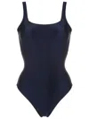 Lygia & Nanny Hapuna Square-neck Swimsuit In Blue