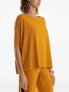 Lygia & Nanny Irati Half-sleeve T-shirt In Orange