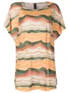 Lygia & Nanny Kala Graphic-print Dress In Orange