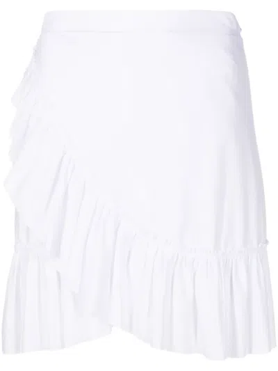 Lygia & Nanny Laurita Ruffled Skirt In White