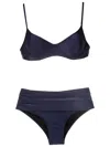 Lygia & Nanny Liliane Underwire-cup Bikini In Blue
