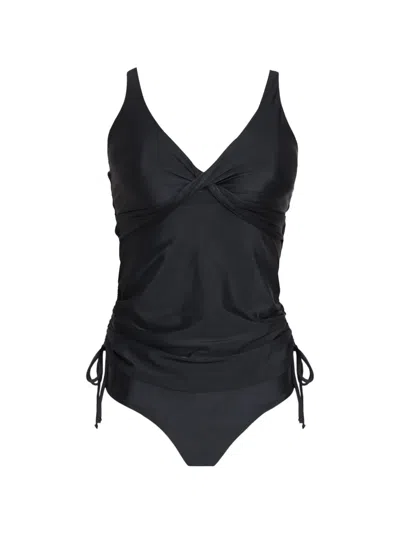 Lygia & Nanny Luana Tankini Twisted Detail In Black