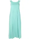 Lygia & Nanny Manati Shift Midi Dress In Blue