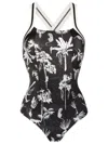 Lygia & Nanny Maracatu Graphic-print One-piece In Black