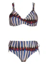 Lygia & Nanny Marcela Printed Bikini Set In Neutral