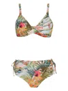 Lygia & Nanny Marcela Tropical-print Bikini