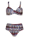 Lygia & Nanny Marianne Printed Bikini Set In Multi