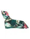 Lygia & Nanny Martina Ruffled Bikini Top In Green