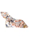 Lygia & Nanny Martina Ruffled Bikini Top In Multicolour