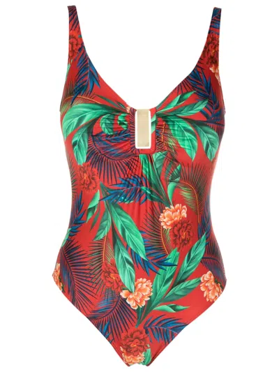 LYGIA & NANNY MIRASSOL BOTANICAL-PRINT SWIMSUIT