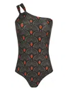 Lygia & Nanny Miusha One-shoulder Swimsuit
