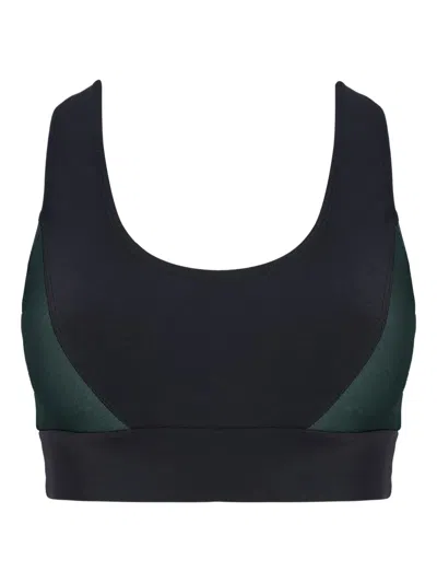 Lygia & Nanny Panelled Sports Bra In Black
