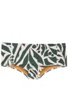 Lygia & Nanny Parati Geometric-print Swimming Trunks In Multicolour