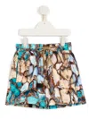 Lygia & Nanny Patterned Drawstring Shorts In Multicolour