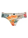 Lygia & Nanny Ritz Floral-print Bikini Bottoms