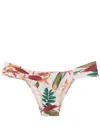 Lygia & Nanny Ritz Floral-print Bikini Bottoms In Multicolour
