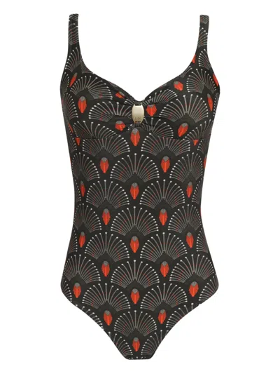 Lygia & Nanny Roberta Swimsuit In Gray