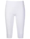 Lygia & Nanny Seamless Below-knee Length Leggings In White