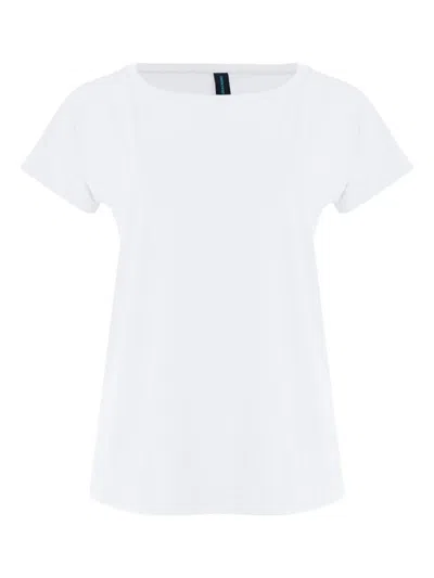 Lygia & Nanny Short-sleeve Round-neck T-shirt In White