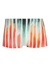 Lygia & Nanny Striped Swimming Trunks In Multi