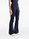Lygia & Nanny Tarine Flared Trousers In Blue
