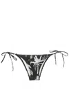 Lygia & Nanny Thai Tie-fastening Bikini Bottom In Black