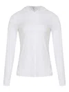 Lygia & Nanny Thumbholes Hoodie In White