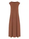 Lygia & Nanny Tiê Dress In Brown