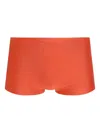 Lygia & Nanny Tijuca Boxers Swim Shorts In Orange