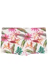 Lygia & Nanny Tijuca Floral-print Swimming Trunks In Multicolour