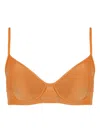 Lygia & Nanny Underwired Bikini Top In Orange