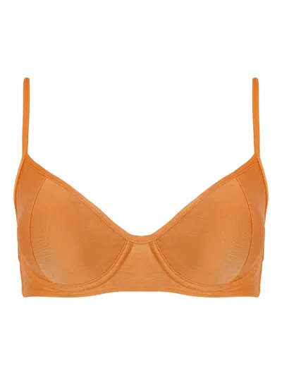 Lygia & Nanny Underwired Bikini Top In Orange