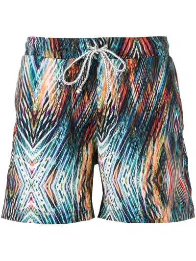 Lygia & Nanny Vu Lua Swimming Shorts In Multi