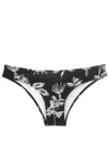 Lygia & Nanny Waikiki Low-rise Bikini Bottom In Black