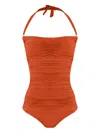 Lygia & Nanny Wangari Ruched Swimsuit