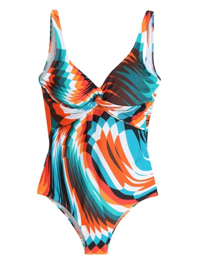 Lygia & Nanny Adriana Swimsuit In Orange