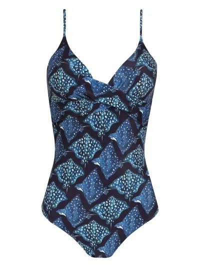 Lygia & Nanny Bianca Swimsuit In Blue