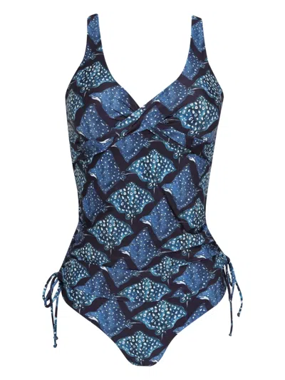Lygia & Nanny Bruma Swimsuit In Blue
