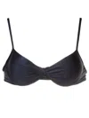 Lygia & Nanny Cassis Twisted Bikini Top In Blau