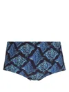 Lygia & Nanny Copacabana Swim Trunks In Blue