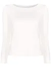 Lygia & Nanny Crew-neck Jersey T-shirt In White