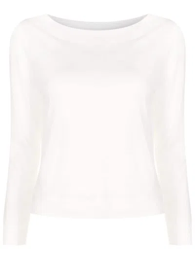 Lygia & Nanny Crew-neck Jersey T-shirt In White