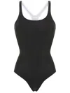 Lygia & Nanny Cut-out Back Swimsuit In Black