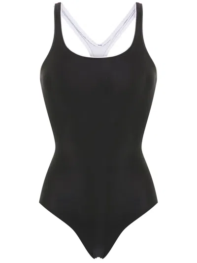 Lygia & Nanny Cut-out Back Swimsuit In Black